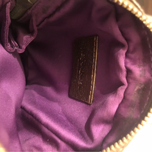 Authentic YSL metallic gold wristlet - Picture 10 of 13